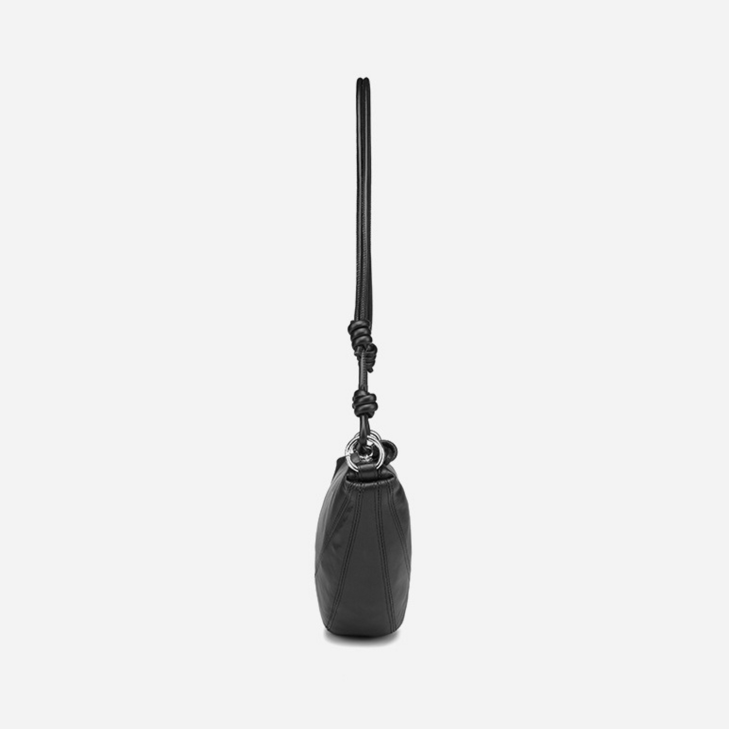 Handmade Black Leather Bag for women