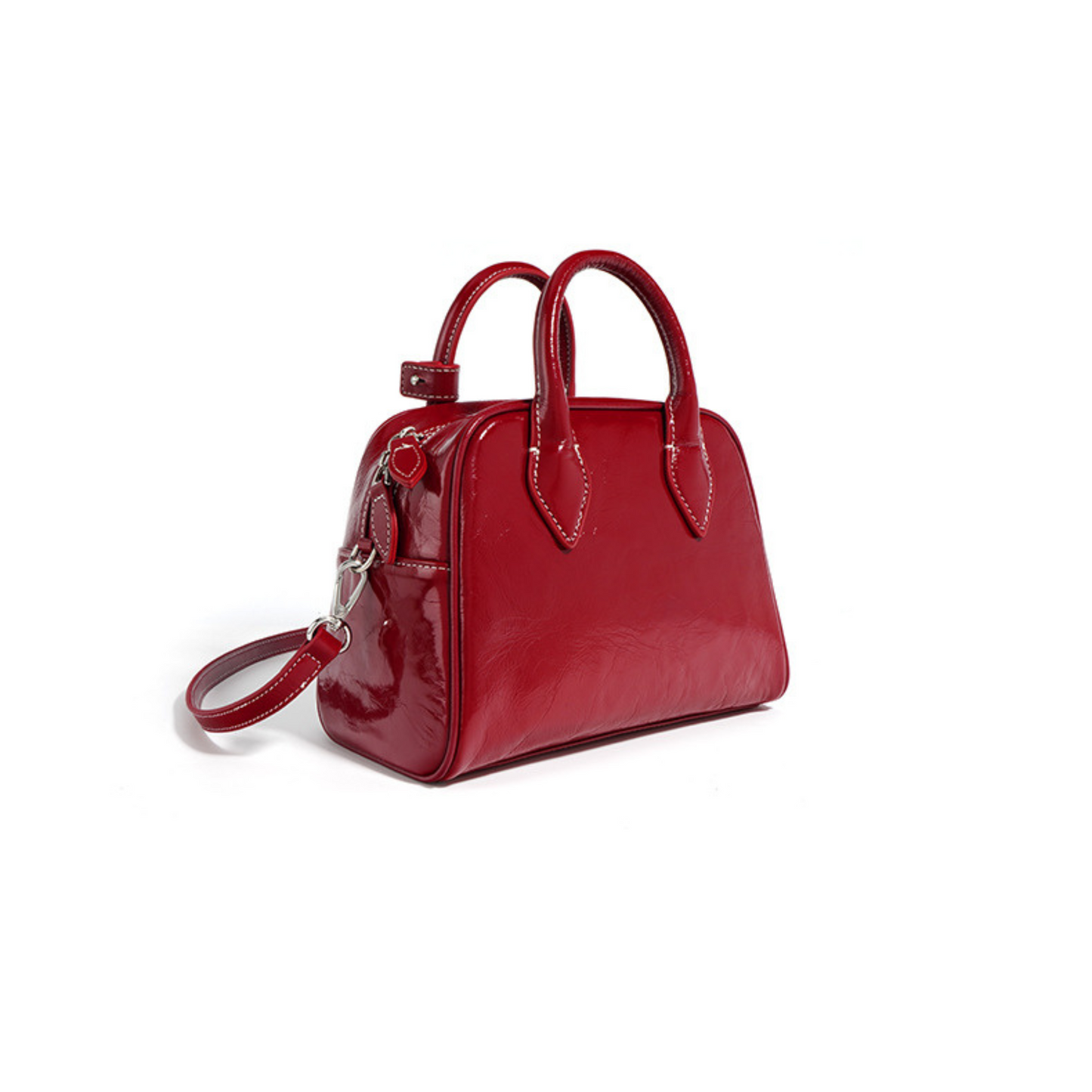 Top Handle Bag in Patent Leather
