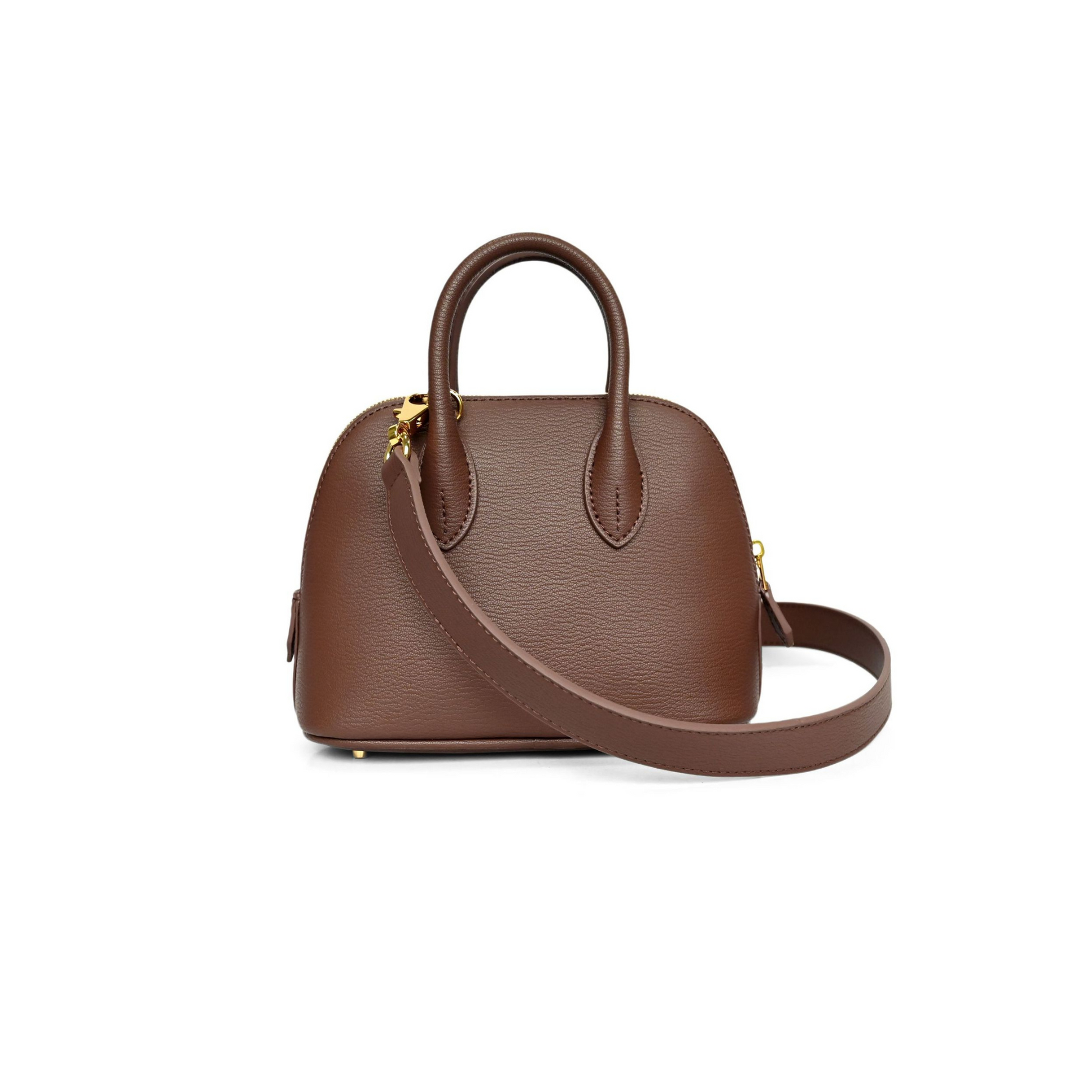 Top Handle Bag in Leather