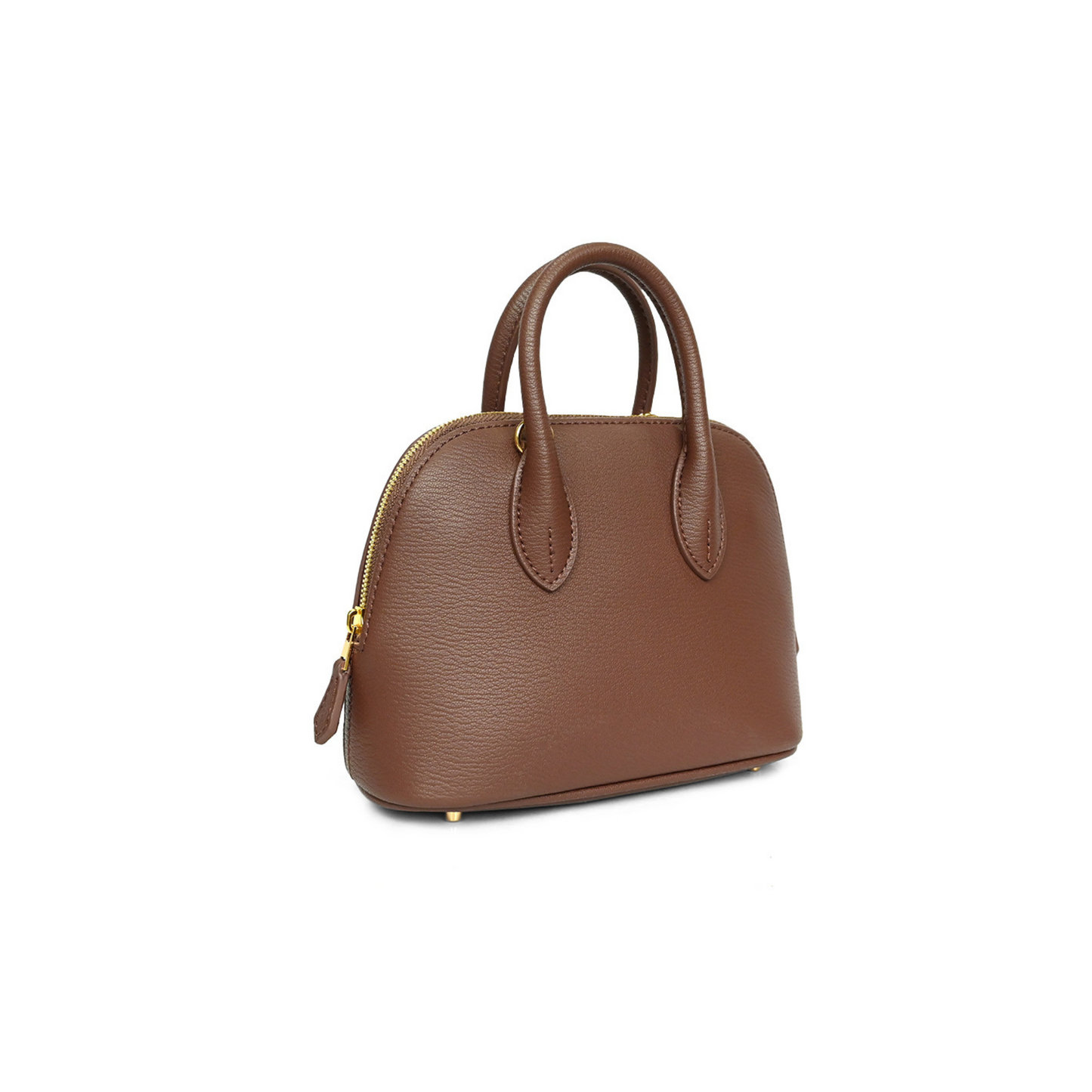 Top Handle Bag in Leather