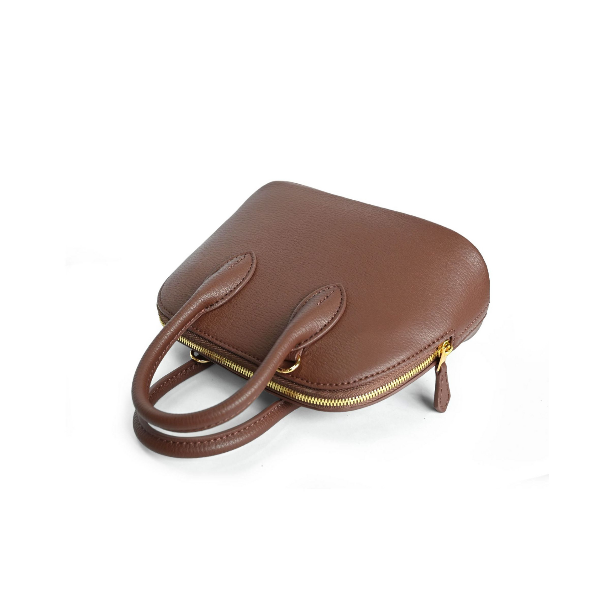 Top Handle Bag in Leather