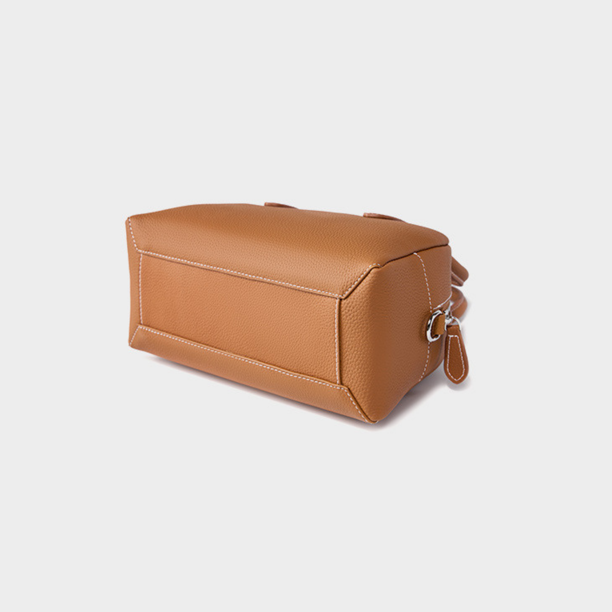 Top Handle Bag in Leather