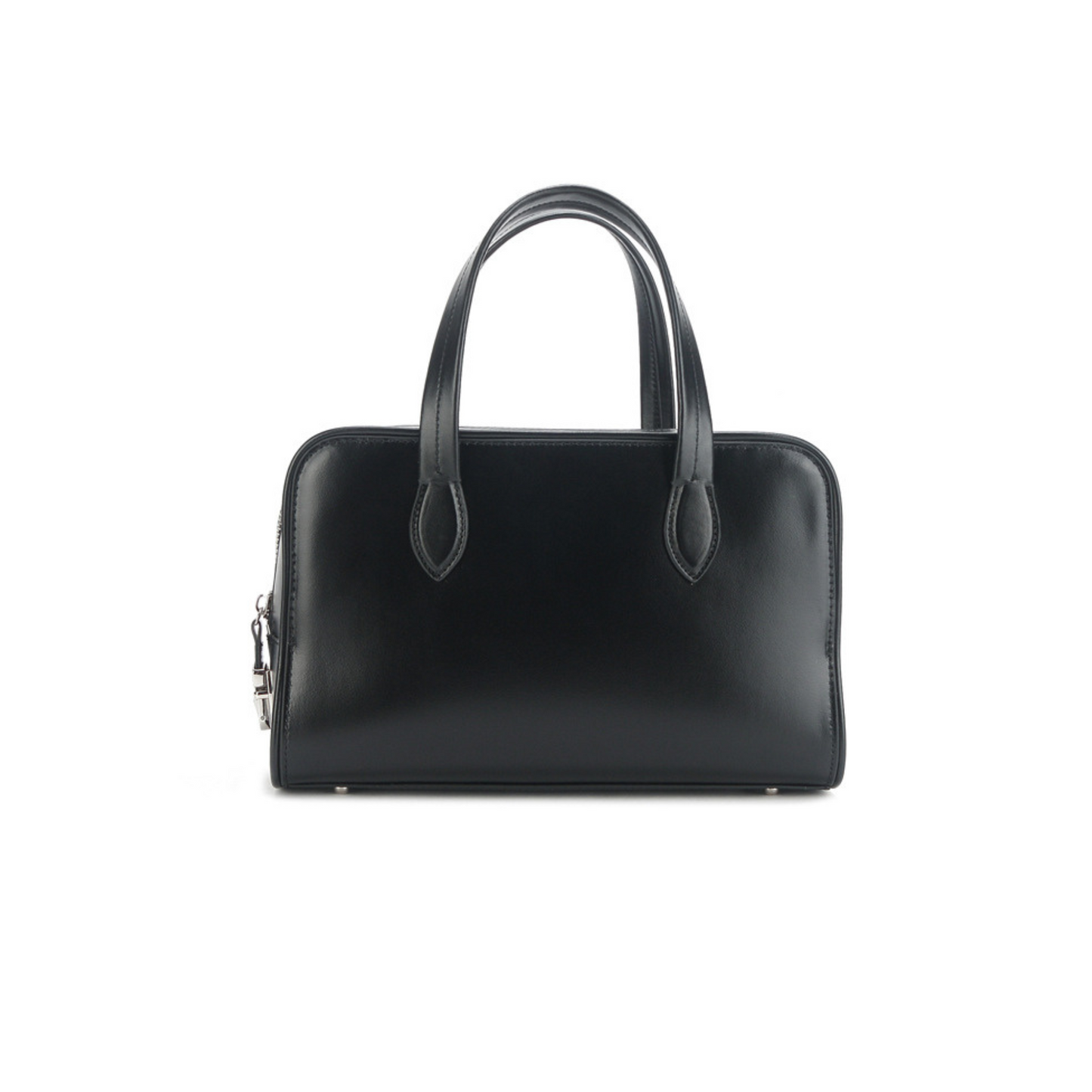 Top Handle Bag in Leather