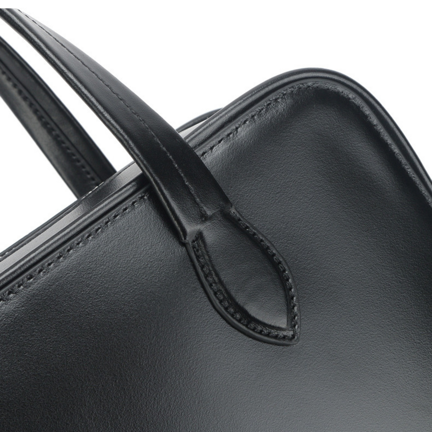 Top Handle Bag in Leather