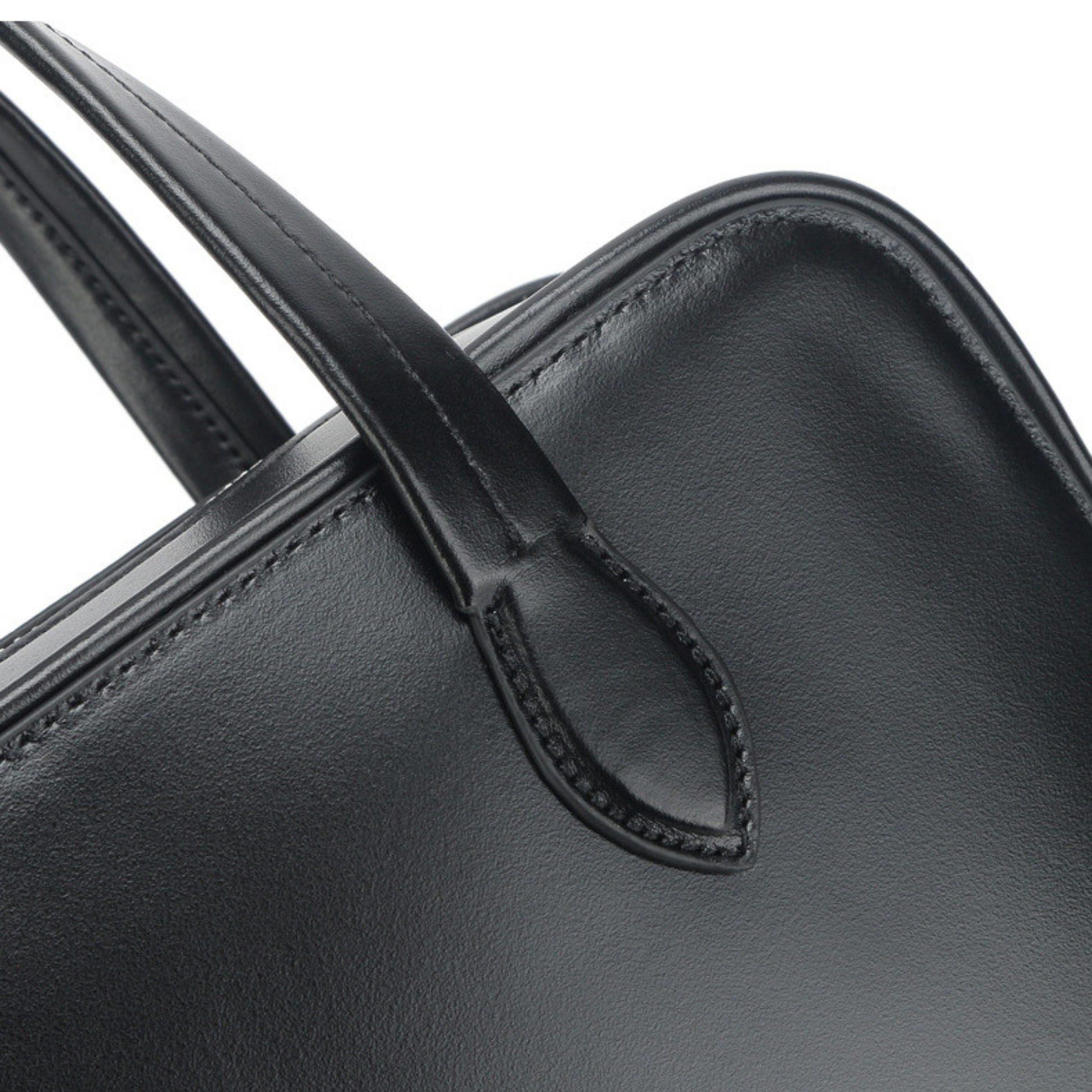 Top Handle Bag in Leather