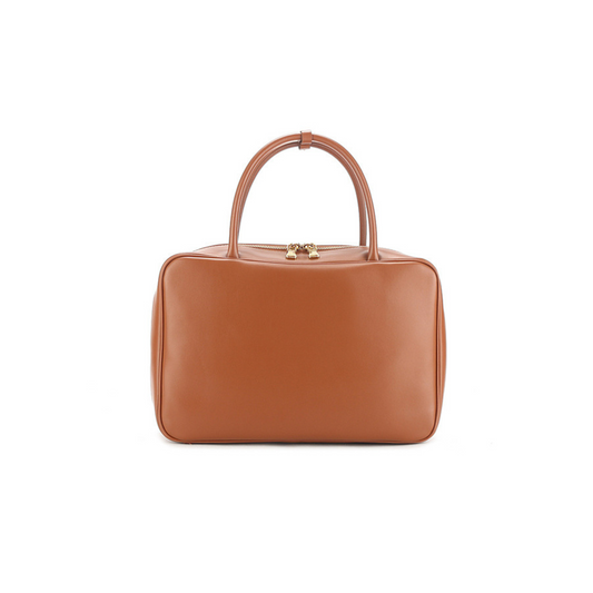 Top Handle Bag in Leather