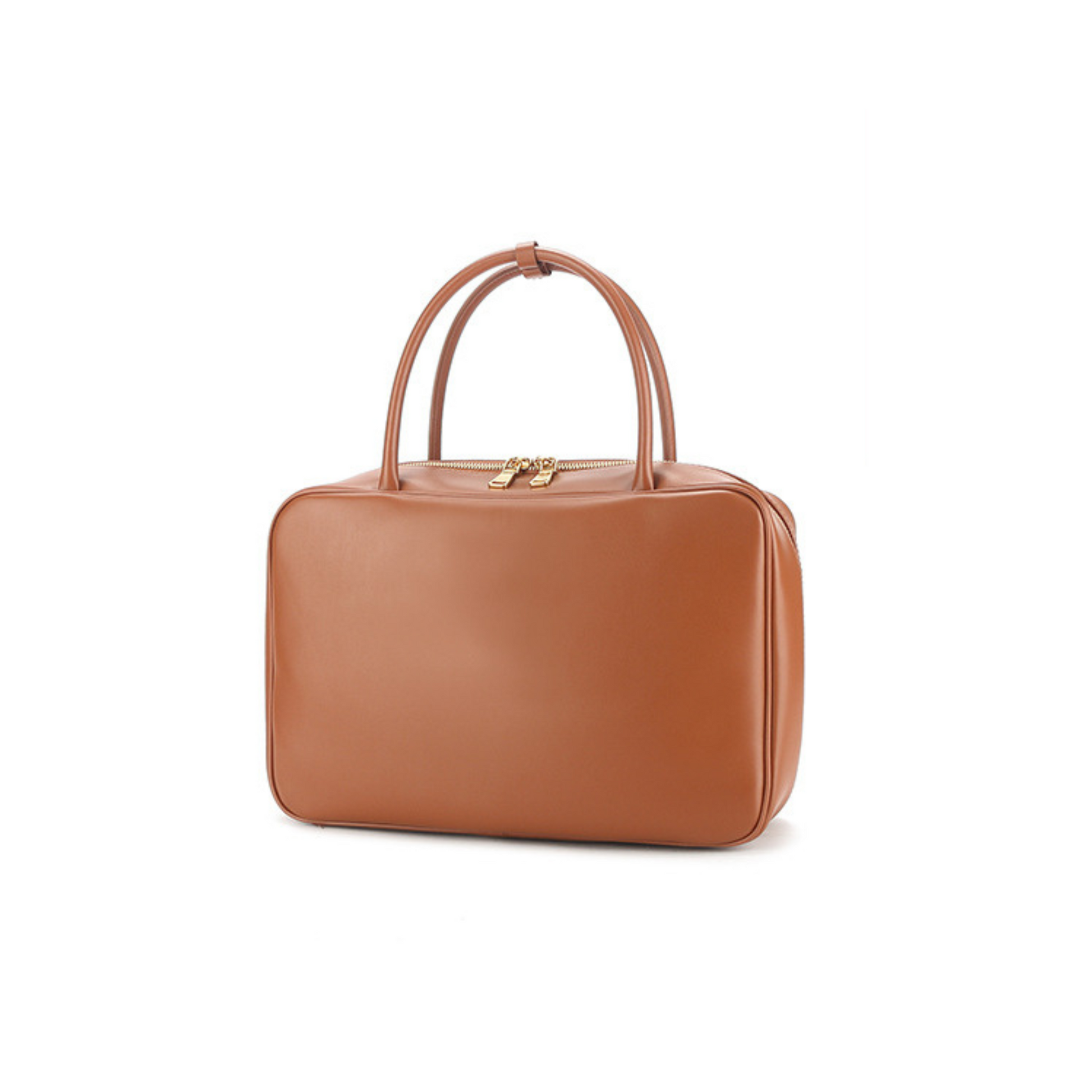 Top Handle Bag in Leather