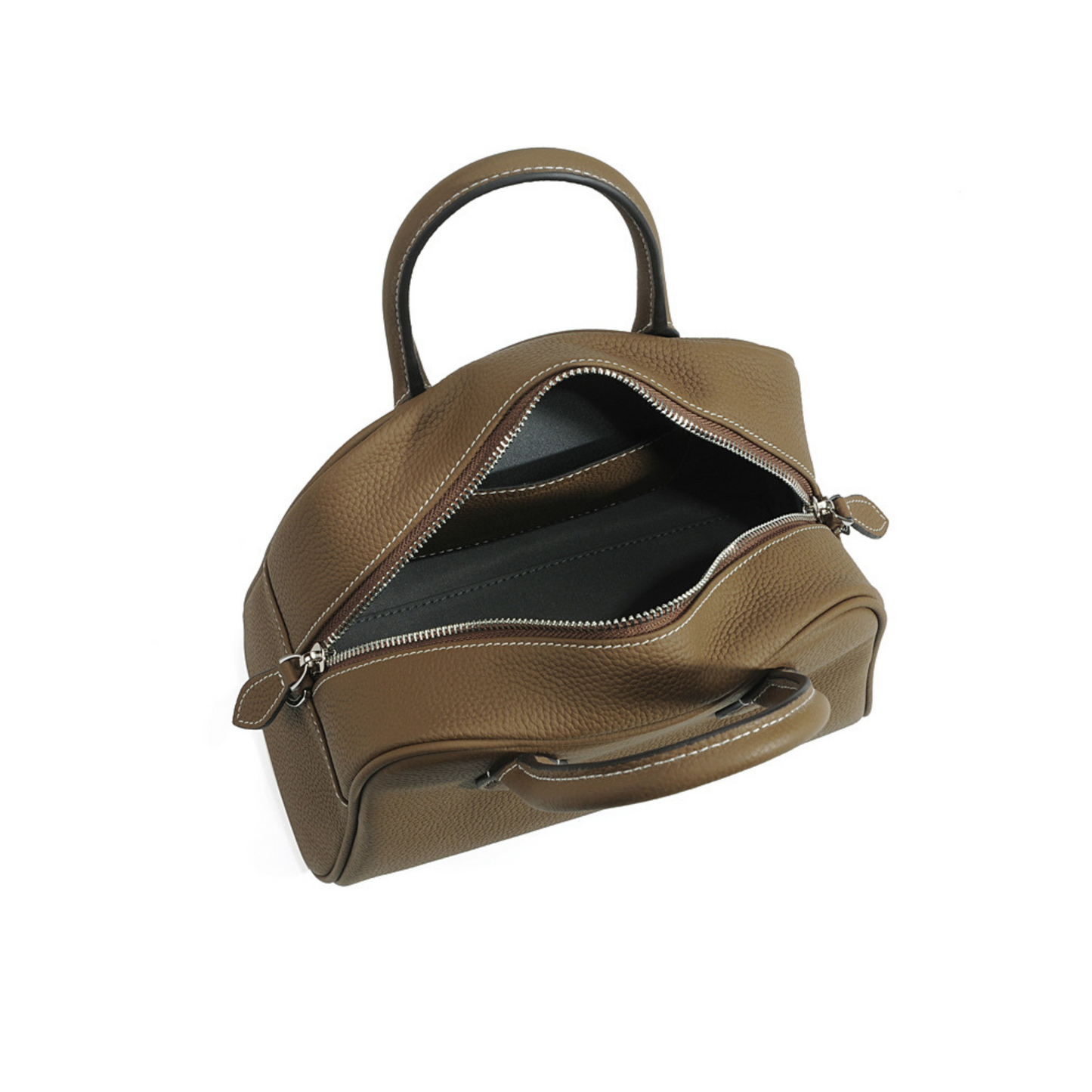 Top Handle Bag in Leather