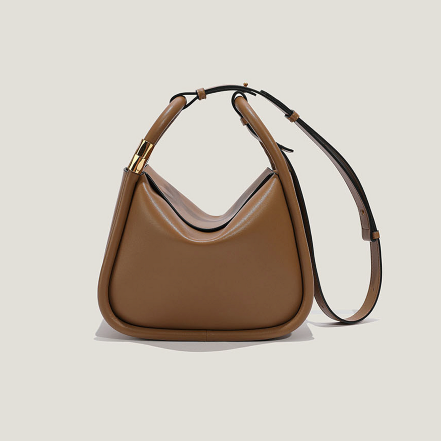 Top Handle Bag in Leather