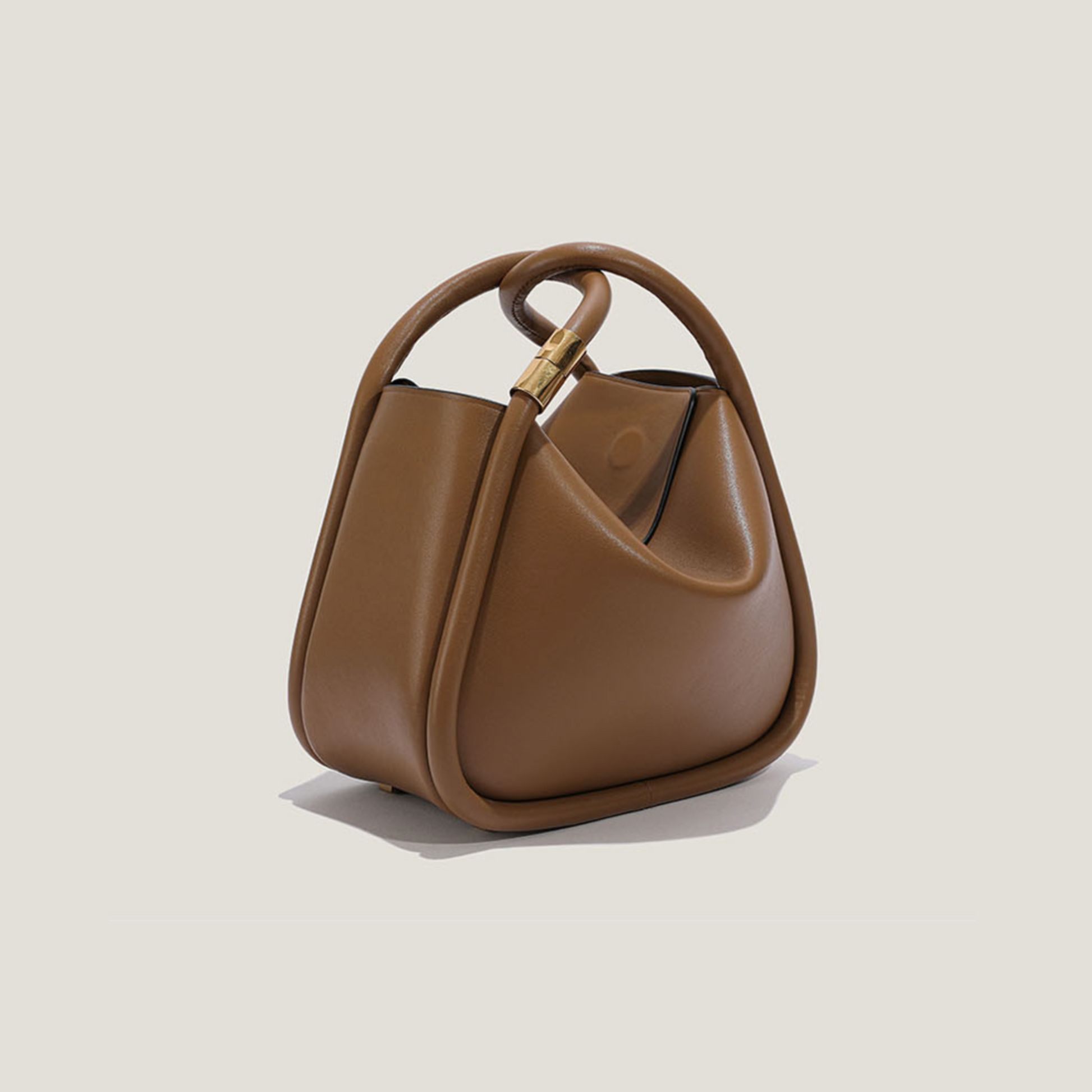 Top Handle Bag in Leather