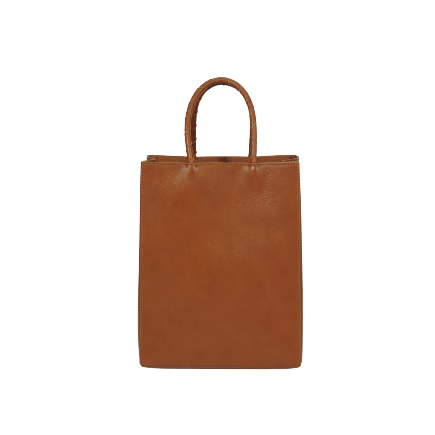 Top Handle Bag in Leather