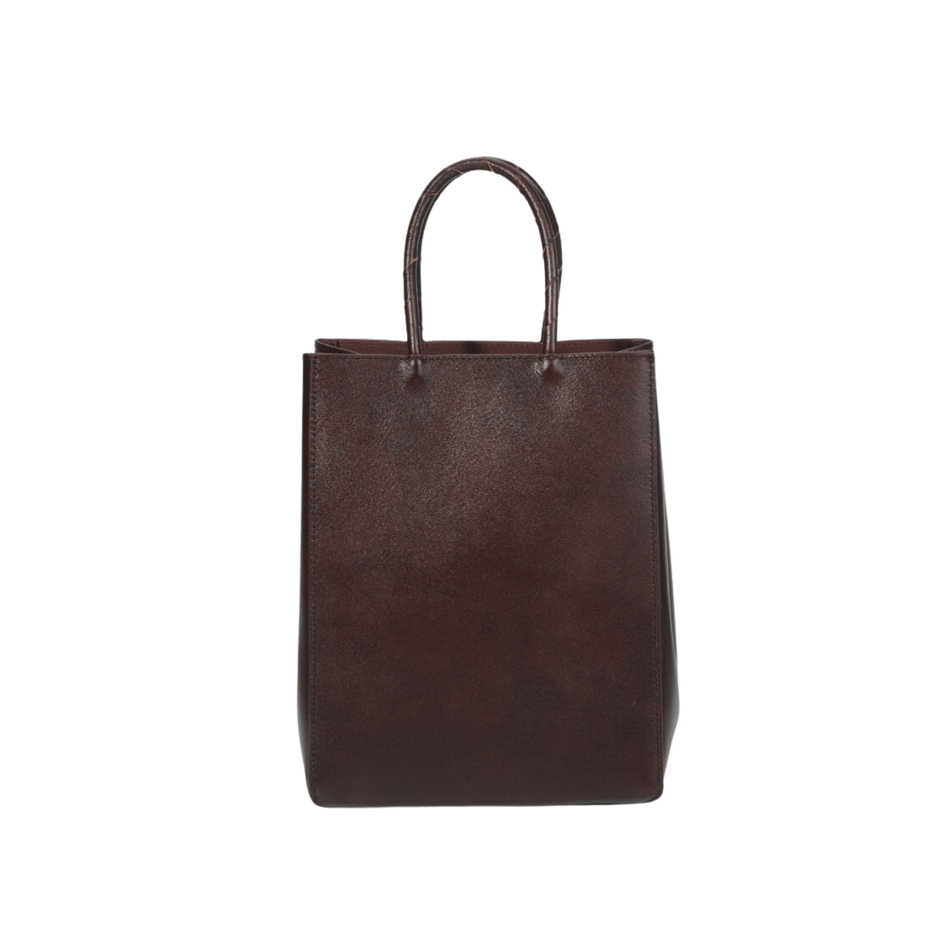 Top Handle Bag in Leather