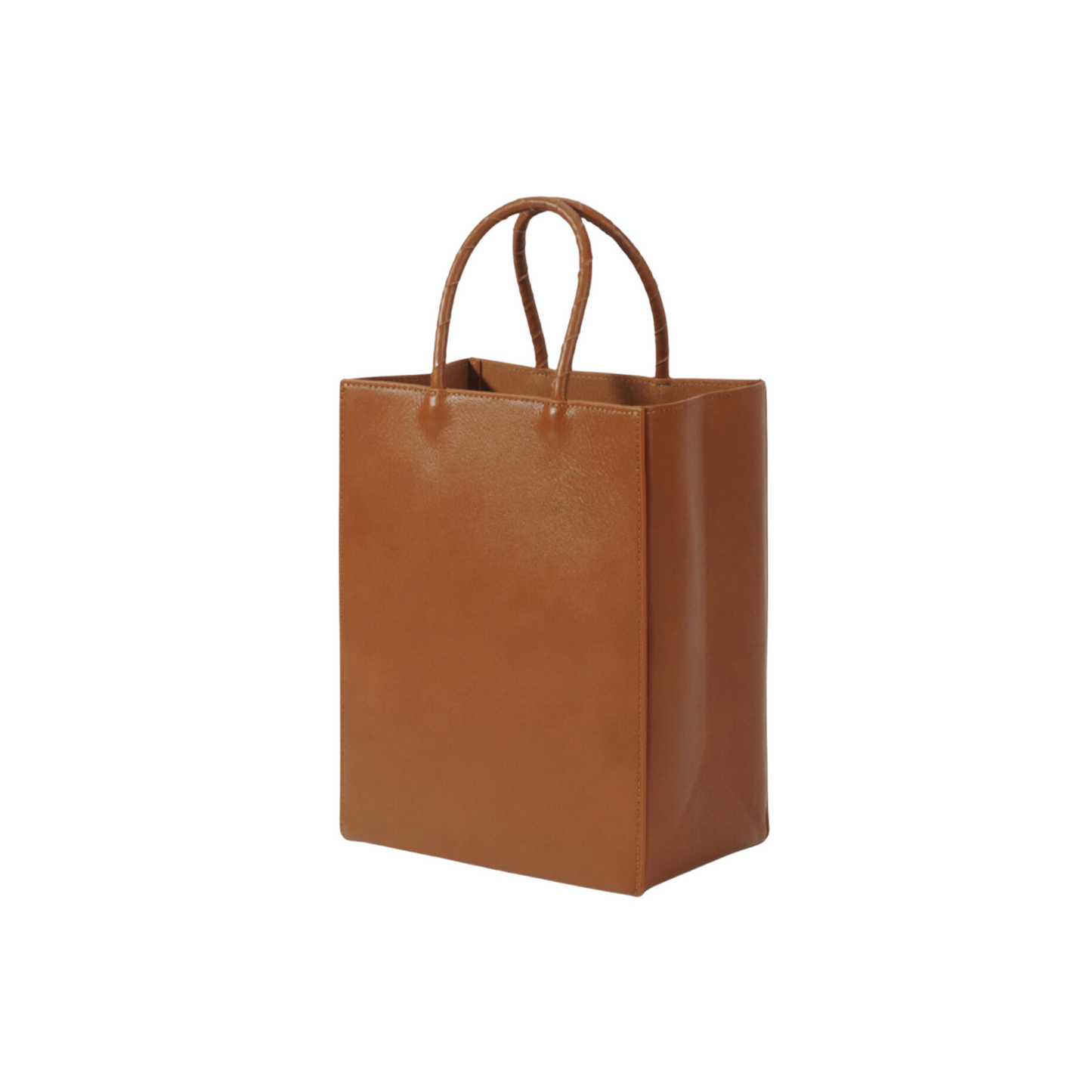 Top Handle Bag in Leather