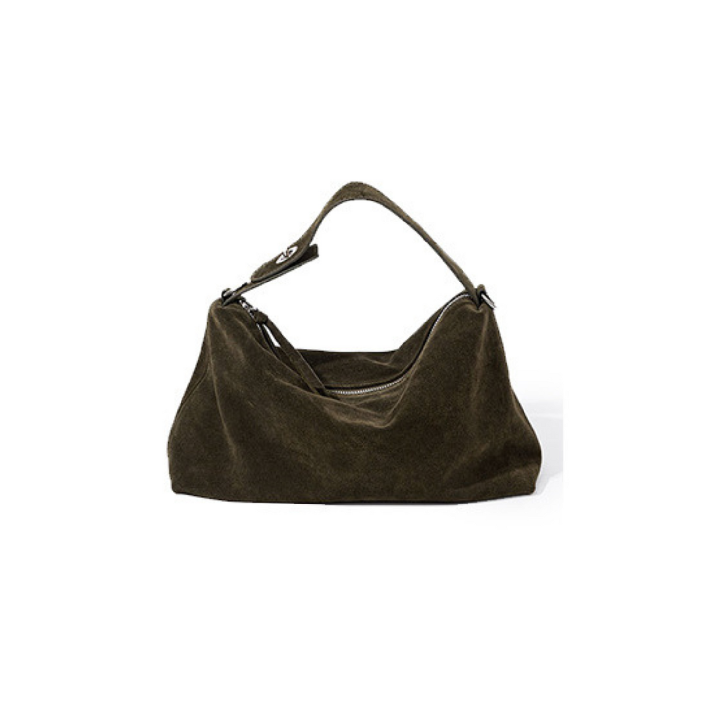 Shoulder Bag in Suede