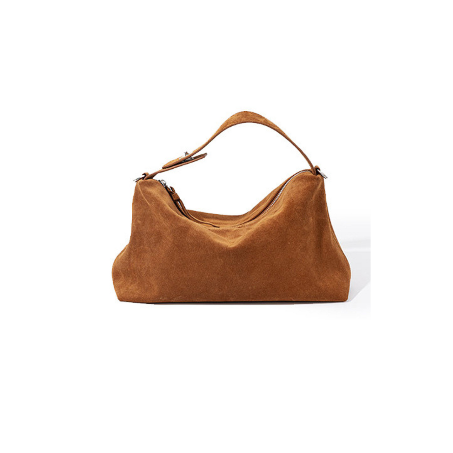 Shoulder Bag in Suede