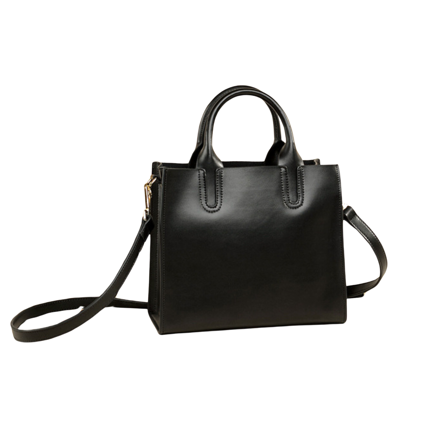 Top Handle Bag in Leather